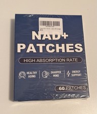 NAD Patches Healthy Aging Sharper Mind Energy Support 60 Count