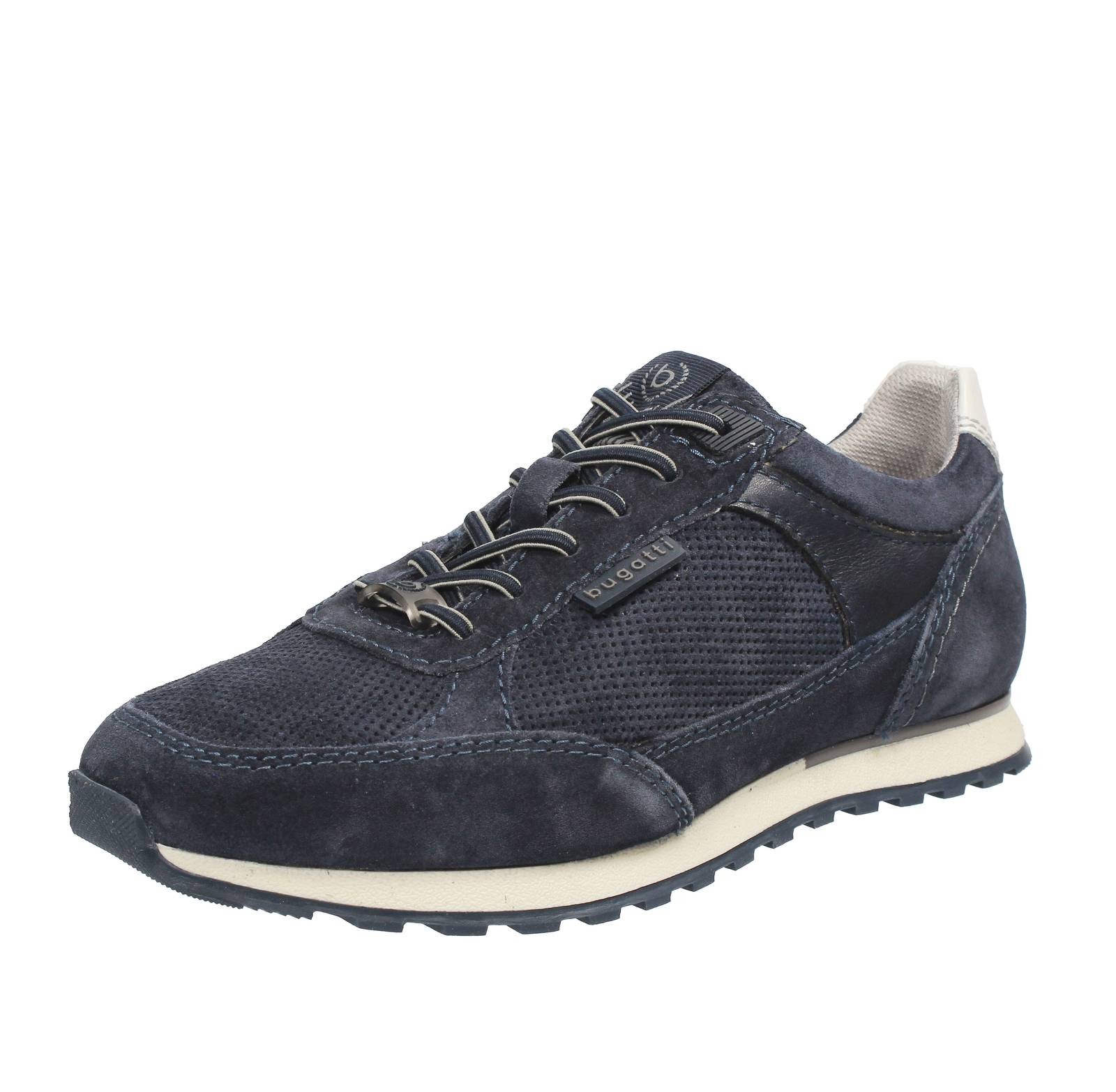 Bugatti Ivar - Кроссовки Basse из замши синего цвета - Taglia 42 28 см Scarpe Uomo 20690₽