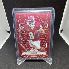 Panini Phoenix Red Lazer Serial Numbered /199 Joe Horn #130 Kansas City Chiefs