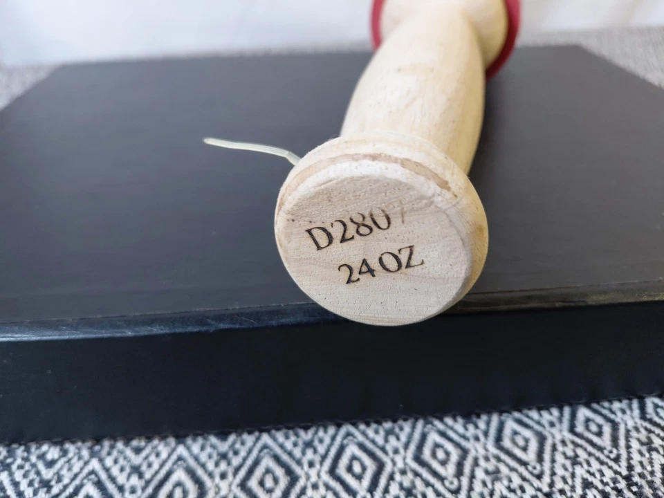 Shop Fox 24oz. Red Woodworking Red Mallet - Image 4 of 4