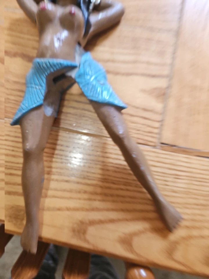 Cast Metal Woman Hanging Nut Cracker - Image 3 of 4