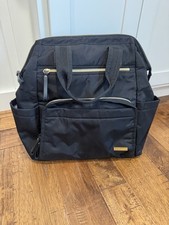  Skip Hop Mainframe Wide Open Diaper Backpack   Black  