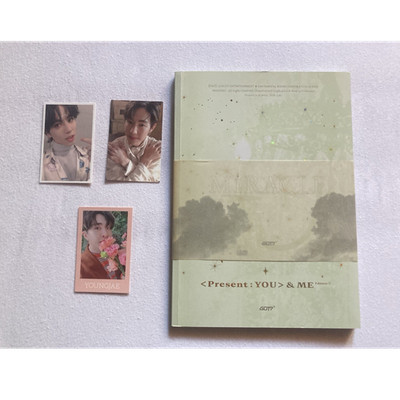 GOT7 Present: YOU & ME K-Pop Album CD mit Fotokarten/photocards und Poster 