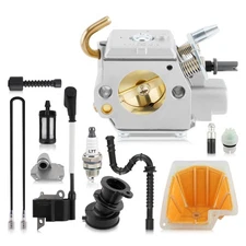 Carburetor Ignition Coil Air Filter for Stihl MS270 MS270C MS280 MS280C Chainsaw