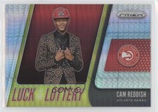 2019-20 Panini Prizm Luck of the Lottery Hyper Prizm Cam Reddish #10 s3g