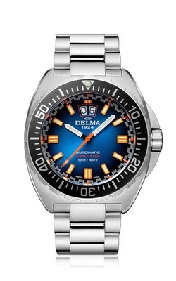 Delma 41703.736.6.041 Shell Star Big Date Blue Fume Dial Limited Edition Auto