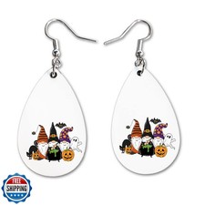 Halloween Fall Dangle Earrings Set Cute Girls Womens Jewelry Earings Doub