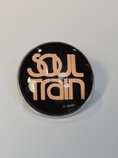 Soul Train Lapel Hat Jacket Pin American Music TV Show Don Cornelius
