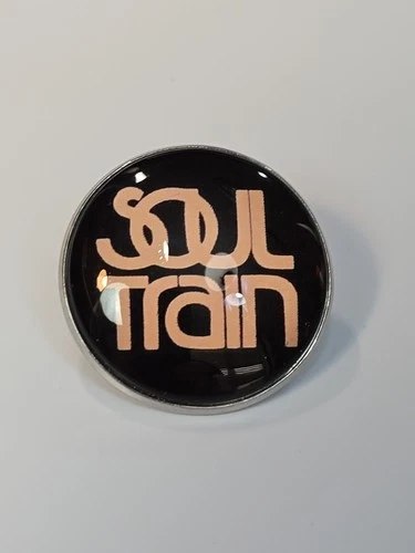 Soul Train Lapel Hat Jacket Pin American Music TV Show Don Cornelius