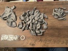 77 Grey Ballon’s Leftover From Ballon Arch Kit Various Sizes