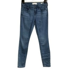 Bullhead Denim Co. Low Rise Skinniest Women's Med Wash Stretch Blue Jeans Sz 27