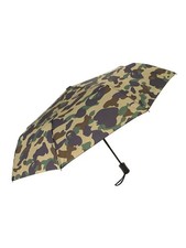 A Bathing Ape Folding Umbrella 1st Camouflage Pattern One-touch Button One Size
