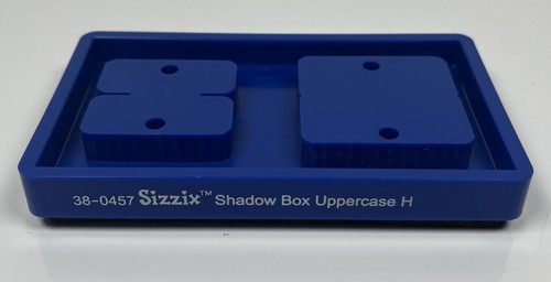 Sizzix 38-0457 Shadow Box Uppercase H Die