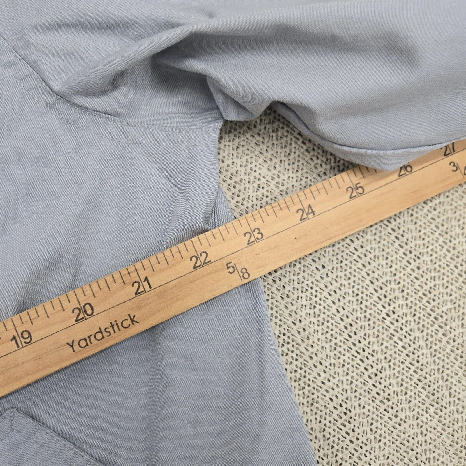 Vintage Current Seen Jacket Mens Large Gray Bomber Lightweight Zip Pockets 80s image 6