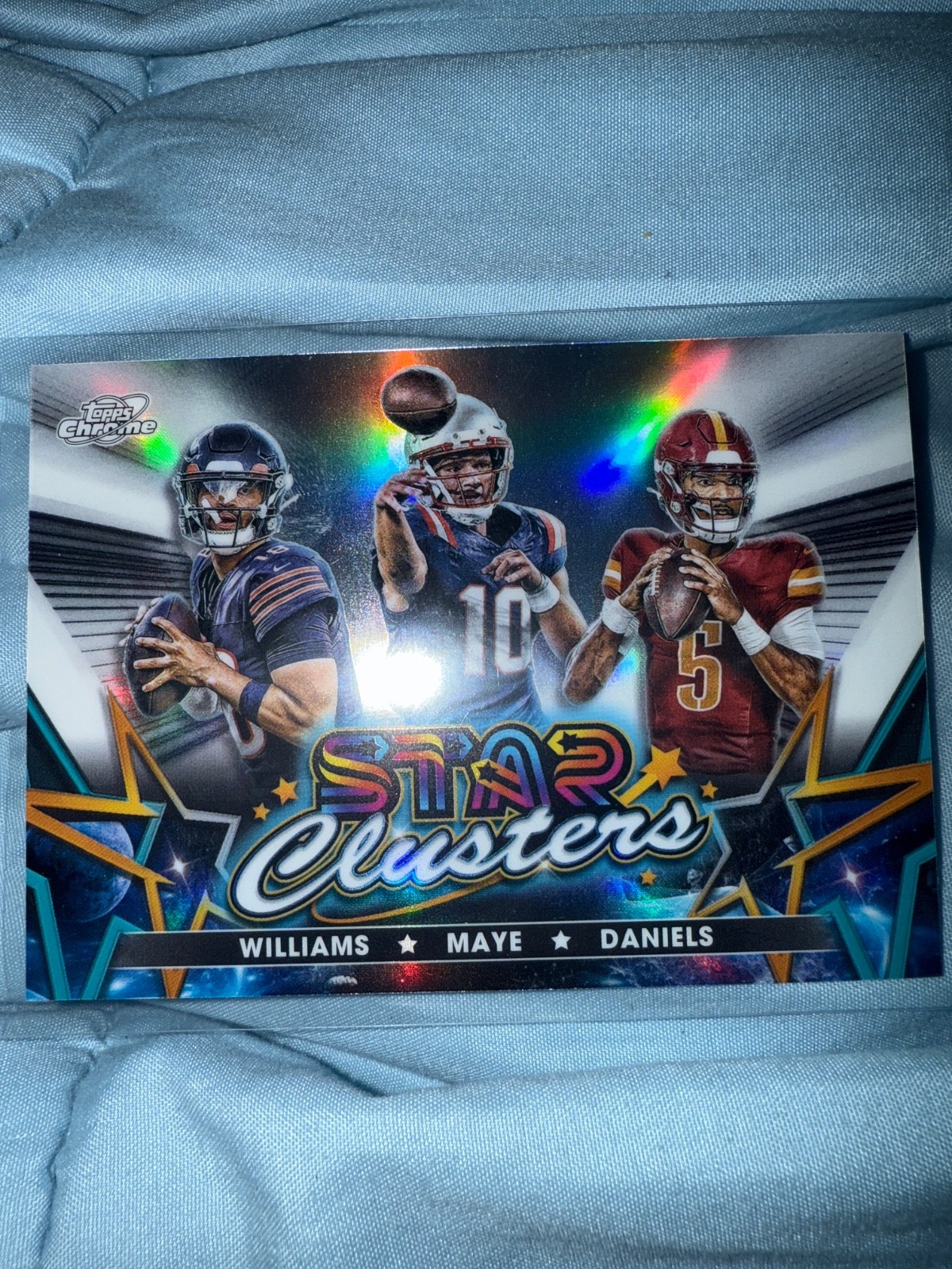 2024 Topps Cosmic Chrome - Star Clusters Caleb Williams, Drake Maye, Jayden...