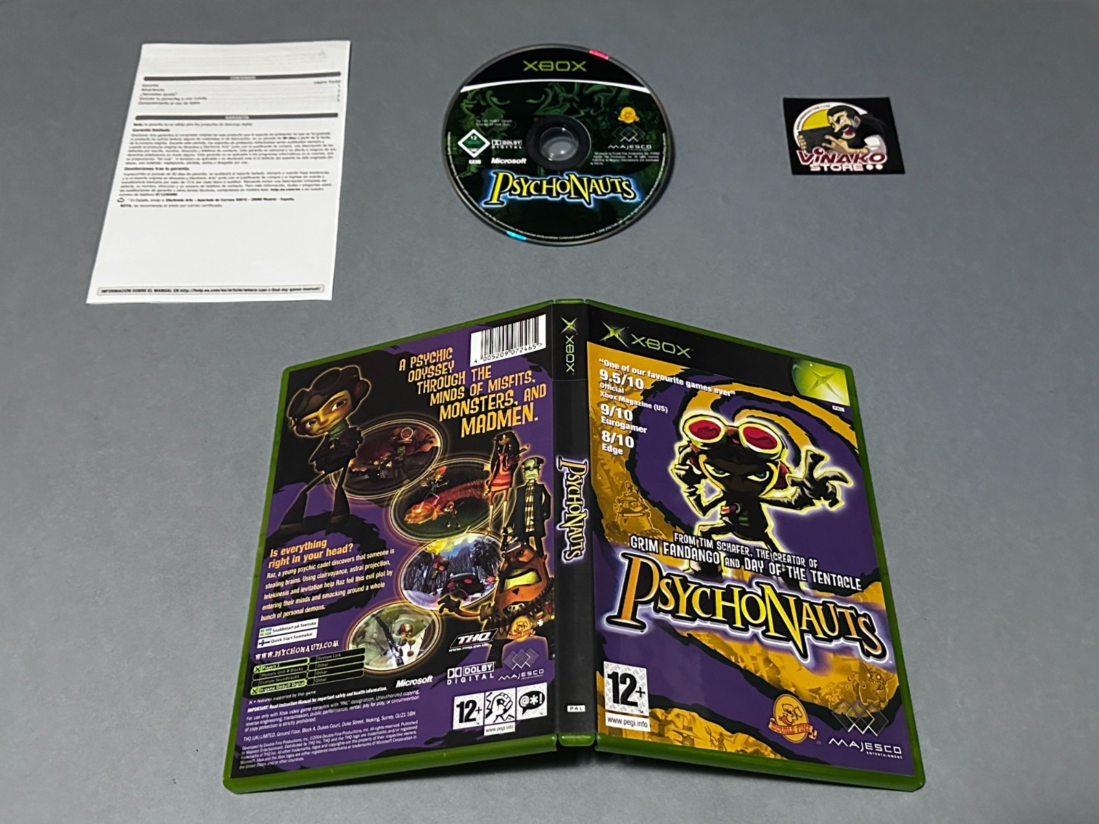 Psychonauts XBOX Classica PAL