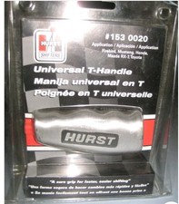 Hurst Universal T-handle 153 0020 Sure Grip Shifter Handle New In Package Hurst Universal T-handle 153 0020 Sure Grip Shifter Handle New In Package