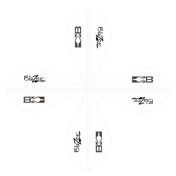 Bohning Blazer Vanes 2in. White 50 Pack