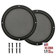3.5" Speaker Grill Cover, Car Home Speaker Subwoofer Guard Protector, Metal