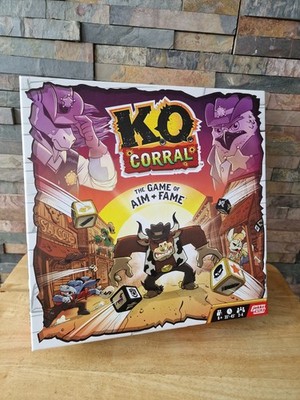 K.O. Corral: Das Spiel von Ziel & Ruhm Brettspiel - vollständig. Jakks Pacific.