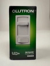 Lutron Skylark Contour LED+ Dimmer CTCL‑153PR‑WH White 150W Single Pole / 3‑Way