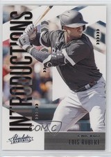 2020 Panini Absolute Introductions Luis Robert #INT6 0c4