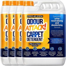 ProKleen Odour Attack Carpet Cleaner Shampoo Urine Odour Eliminator Stains 20L 3.25 per litre