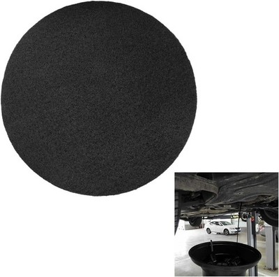 15'' Oil Drain Splash Pad, Round No Splatter Pad for Changing Trans Model: 1PC