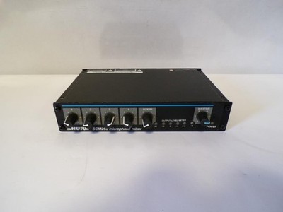 Shure SCM268 4-Channel Microphone Mixer Line/Mic Out 12V (J206)