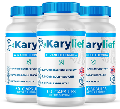 Karylief Official, Advanced Formula Ear Health Support Supplement Tinnitus  180ct