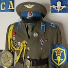 VDV USSR Soviet Paratrooper Afghan / Cold War Vintage Military Soldier Uniform.