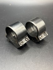 Vintage Steel Scope Rings, 1 Diameter, 5/8 Diameter Base
