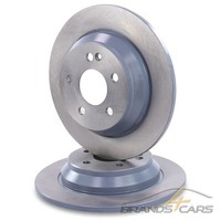 Atec 2X Bremsscheibe Ø300 Voll Hinten FÜR Mercedes Marco Polo Vito V-KLASSE W447