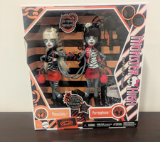 RARE Monster High Boo-Riginal Creeproduction Meowlody & Purrsephone Dolls 2 Pack