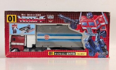 1984 Takara Transformers G1 Original Optimus Prime Convoy UNUSED