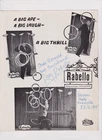 RABELLO CIRQUE ORIGINAL PHOTOGRAPH 25*21 MARSEILLE ALCAZAR 1959 AUTOGRAPH