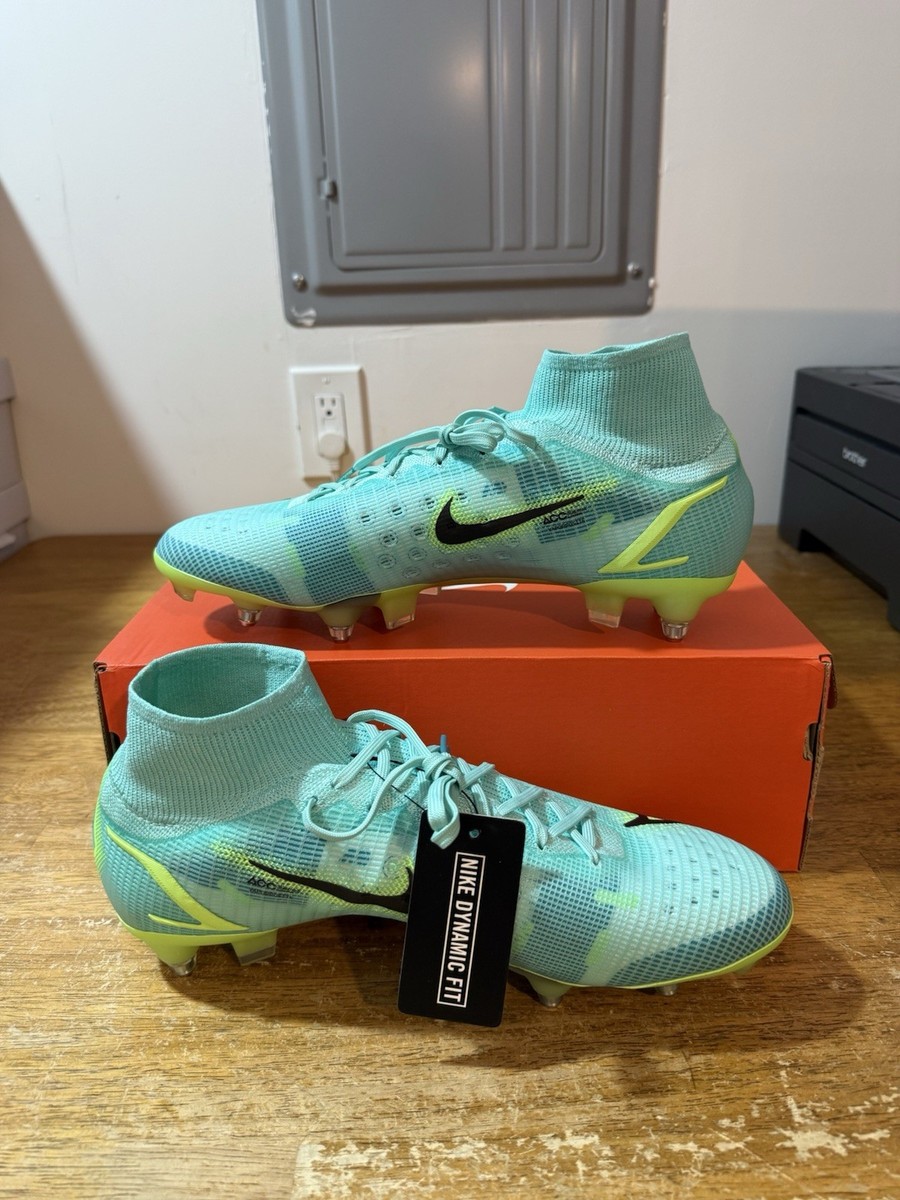 Men's Size 11-Nike Mercurial Superfly 8 Elite SG-PRO AC 'Lime Glow