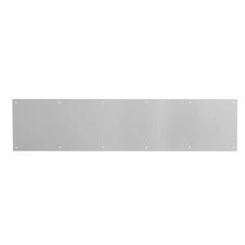 Prime-Line J 4754 Kick Plate, 8 x 36 In., Satin Aluminum (Single Pack)