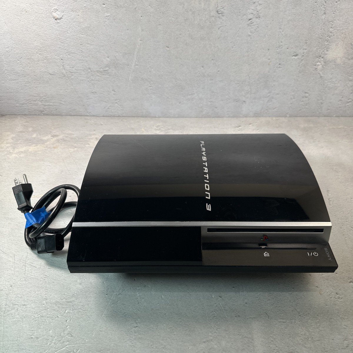 Sony Playstation 3 PS3 Fat 256GB SSD Console Only CECHK01 UNTESTED