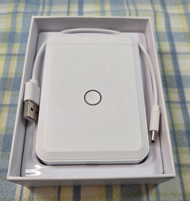 NIIMBOT D110 Wireless BT Label Maker Machine Pocket Printer Labeler WHITE