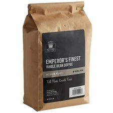 Crown Beverages Emperor's Finest Whole Bean Coffee 2 lb. - 5/Pieces