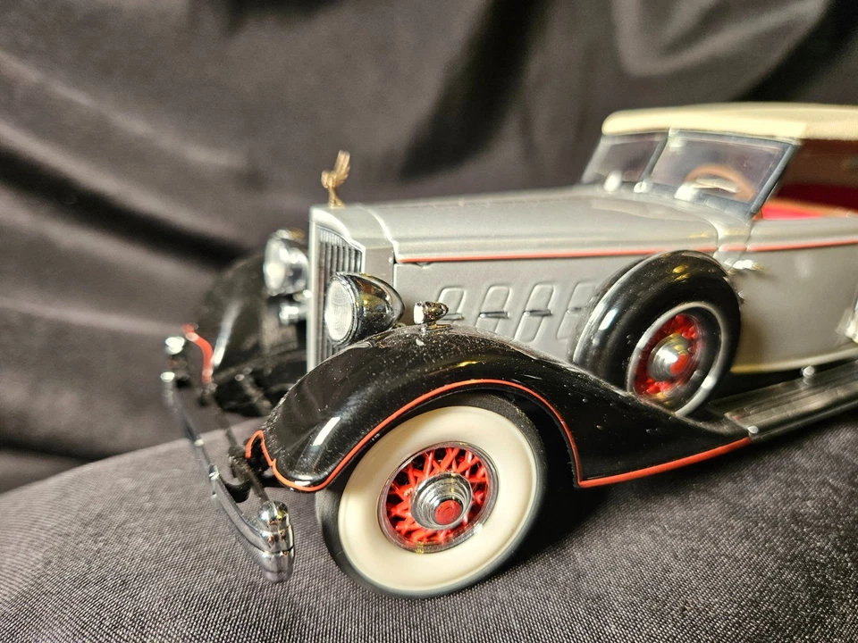 Franklin Mint 1934 Packard plata escala 1:24 Inv. #4514 Foto 2 de 4