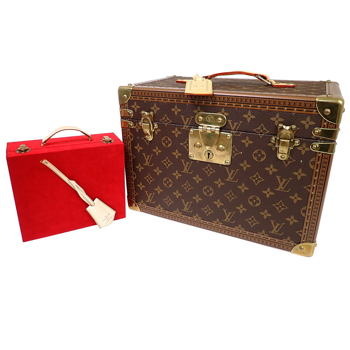Louis Vuitton Boite Pharmacie Cosmetic/Toiletry Bag Brown Canvas for sale  online | eBay