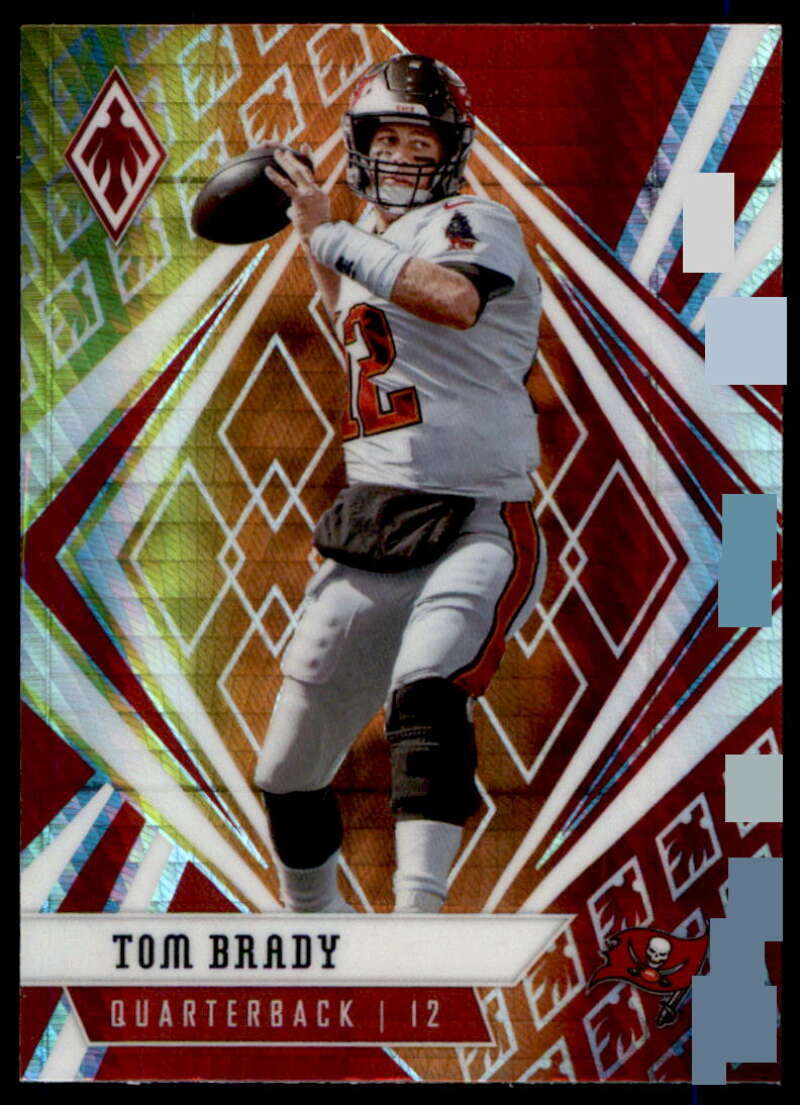 2020 Panini Phoenix Fanatics Fire Burst #35 Tom Brady Tampa Bay Buccaneers 39688