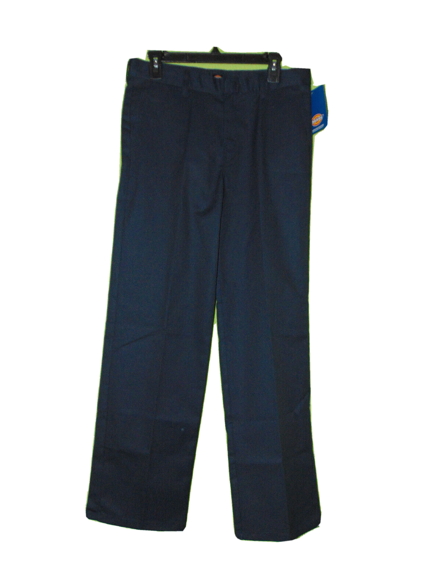 Dickies Navy Blue Work Pants 16 Husky Boys New | eBay