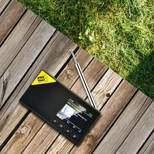 DAB / DAB+ Digital Radio Portable with FM Rechargeable Battery Bluetooth Speaker - Picture 9 of 12