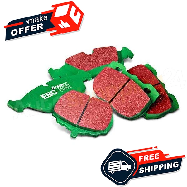 Pastillas de freno delanteras deportivas EBC Greenstuff serie 2000 para 15-17 Mazda MX-5 Miata Foto 2 de 4