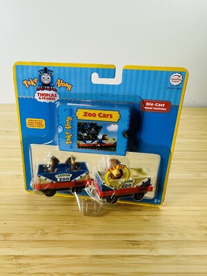 2006 Thomas & Friends Take Along Zoo Cars NOS
