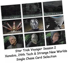 Star Trek Voyager Season 2 - Xenobio, 24th Tech, SNW Single Chase Card Selection