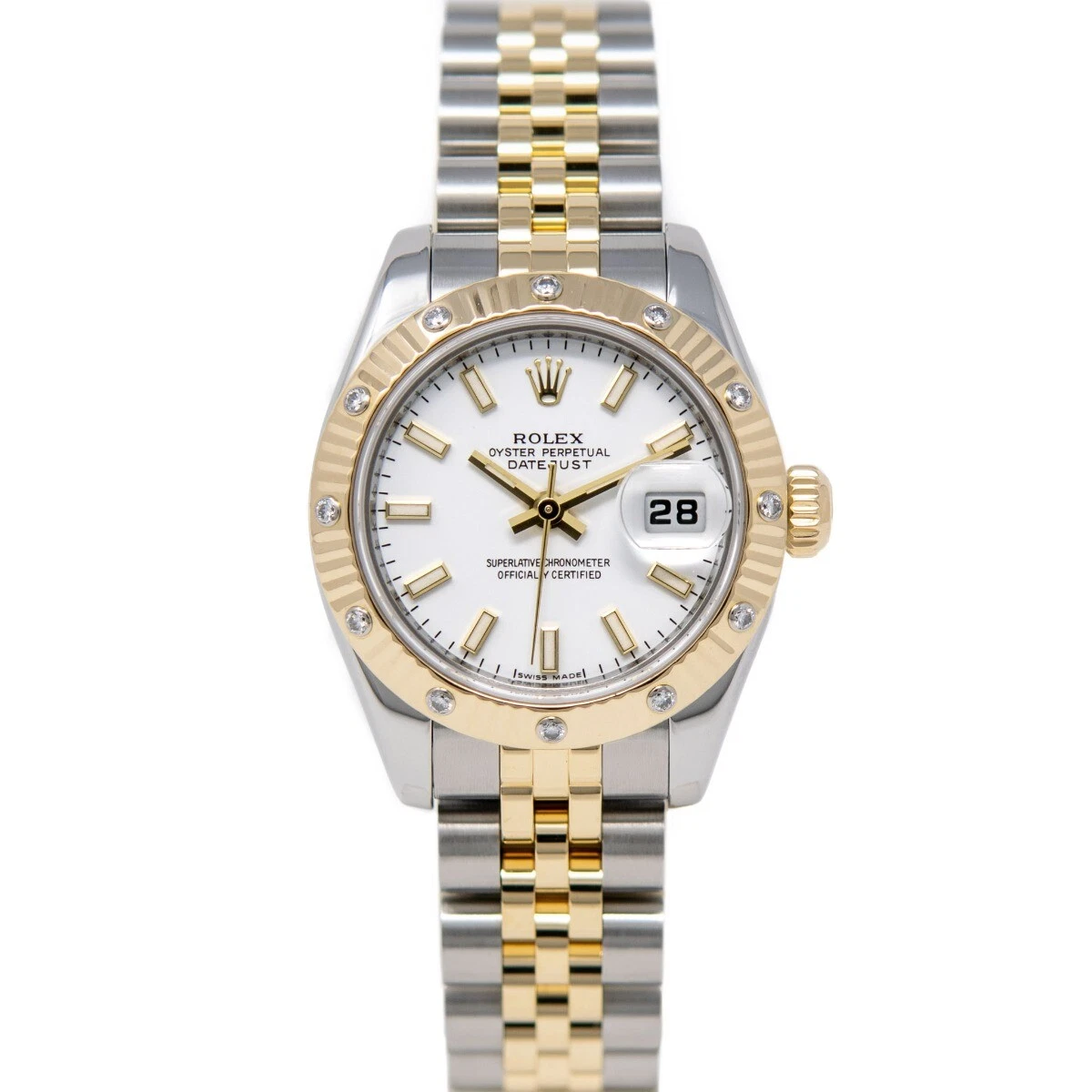 Rolex lady shop datejust second hand